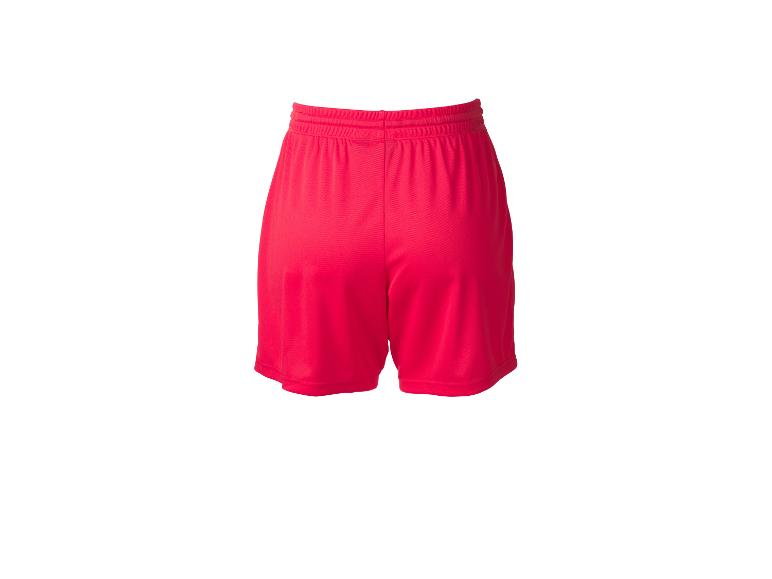 Rode sportieve herenshort met elastische tailleband