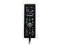 Zwarte afstandsbediening met digitaal display en knoppen voor massagefuncties