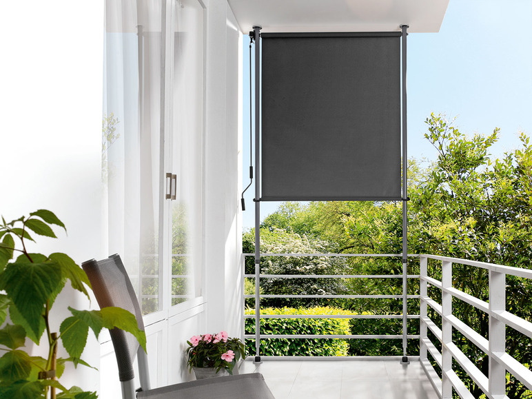 Ga naar volledige schermweergave: LIVARNO home Balkonscherm 120 x 206-300 cm - afbeelding 3