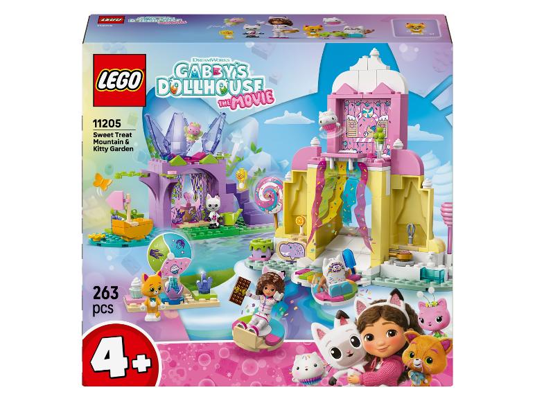 LEGO Gabby's Dollhouse The Movie Sweet Treat Mountain & Kitty Garden set