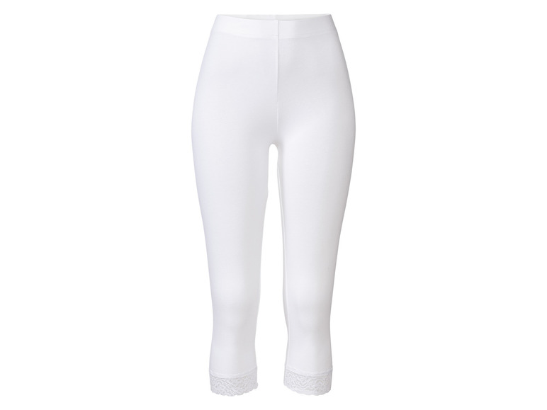 Ga naar volledige schermweergave: esmara® Dames capri-legging, normale taille, elastische tailleband - afbeelding 6