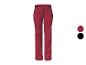 Rode outdoorbroek met zwarte details en twee kleuropties: rood en zwart.