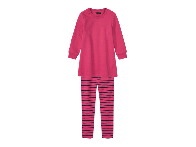 Ga naar volledige schermweergave: lupilu® Meisjes peuters sweaterjurk en leggings, 2-delige set - afbeelding 2