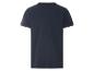 Donkerblauw heren t-shirt.