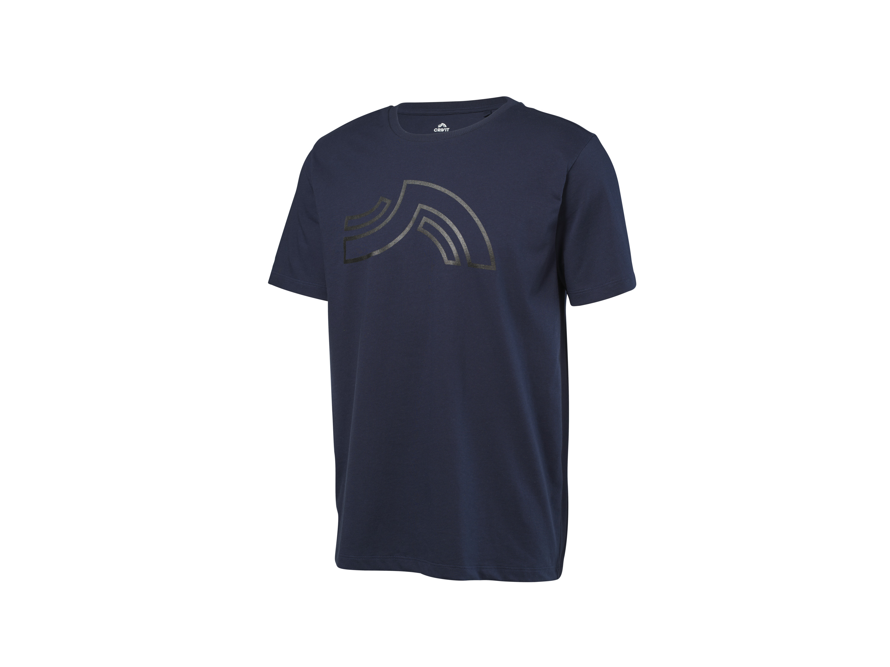 CRIVIT Heren sportshirt (Marineblauw, L)