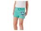 Turquoise shorts voor meisjes, Peppa Pig print, avonturen thema.