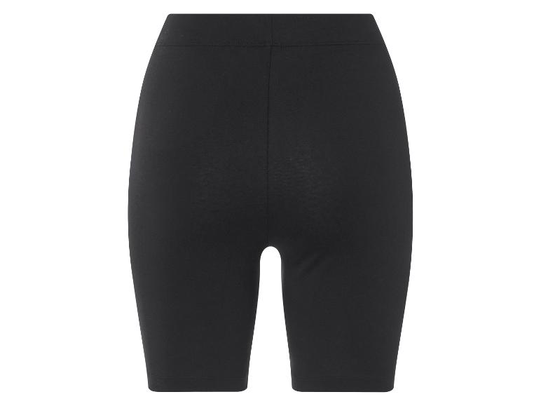 Klassieke zwarte fiets shorts.