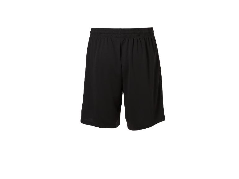 Zwarte sportshort met elastische tailleband
