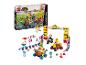 LEGO Super Mario Kart Grand Prix set met Baby Peach, Toad en Bowser Jr. in racevoertuigen.