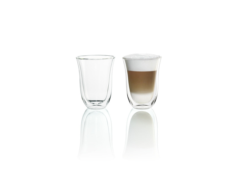 Ga naar volledige schermweergave: Delonghi Latte Macchiato glazen, 220 ml, set van 2 - afbeelding 6