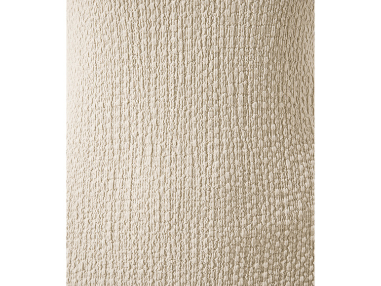 Close-up van een crèmekleurige textuur.