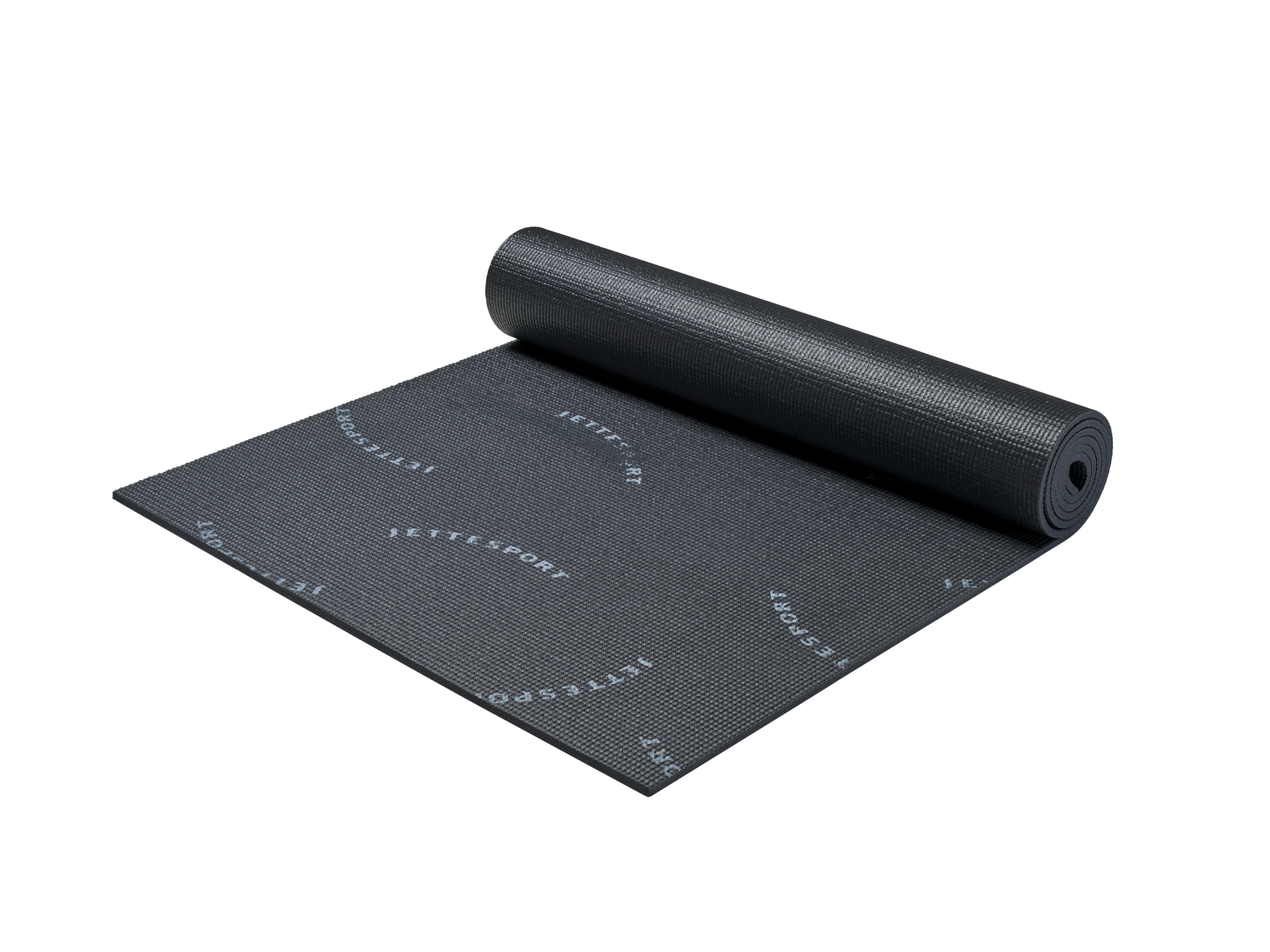 CRIVIT Yogamat 183 x 61 cm (Zwart)