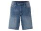 Lichte blauwe jeans shorts voor heren.