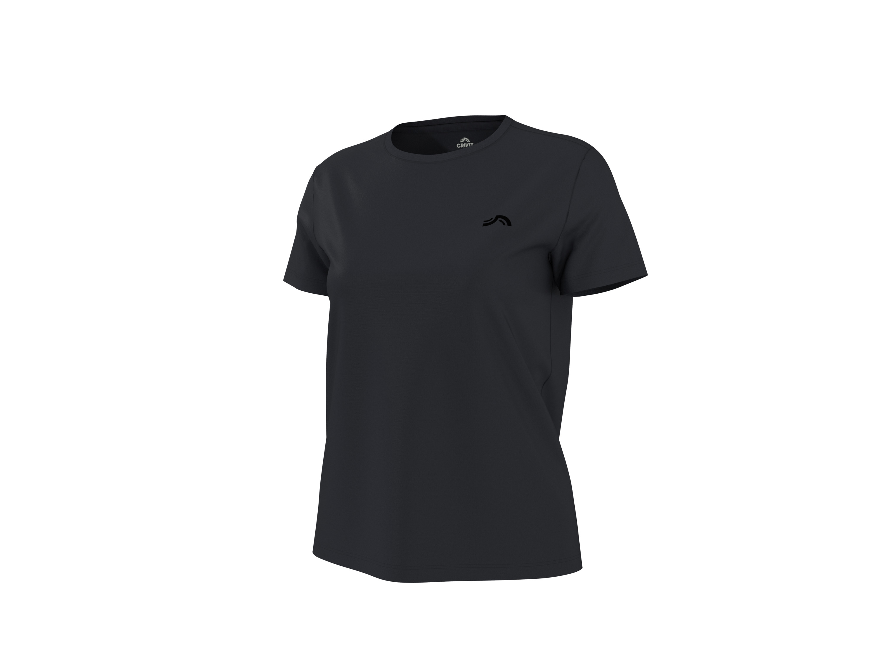 CRIVIT Dames sportshirt (Zwart, M (40/42))