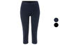 Donkerblauwe capri leggings voor dames.