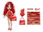 Rainbow High pop, badpak, tas en bijpassende accessoires.