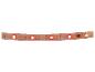 LED-strip met rode en warmwitte lampen, toont stroomaansluitingen.
