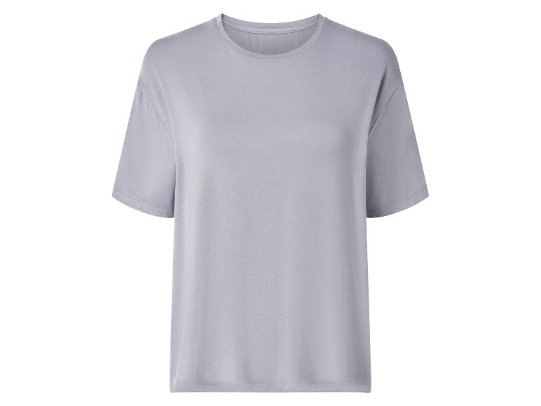 Lichtgrijs T-shirt met korte mouwen