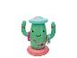 Opblaasbare cactus met ringwerpspel voor kinderen.
