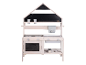 Roba houten speelkeuken – wit ontwerp met planken en accessoires.