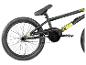 Zwarte Rude Freestyler BMX-fiets met gele accenten.