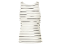 Wit-zwart gestreept tanktop.