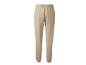 Beige joggingbroek met elastische tailleband