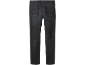 Donkergrijze herenjeans, achteraanzicht.