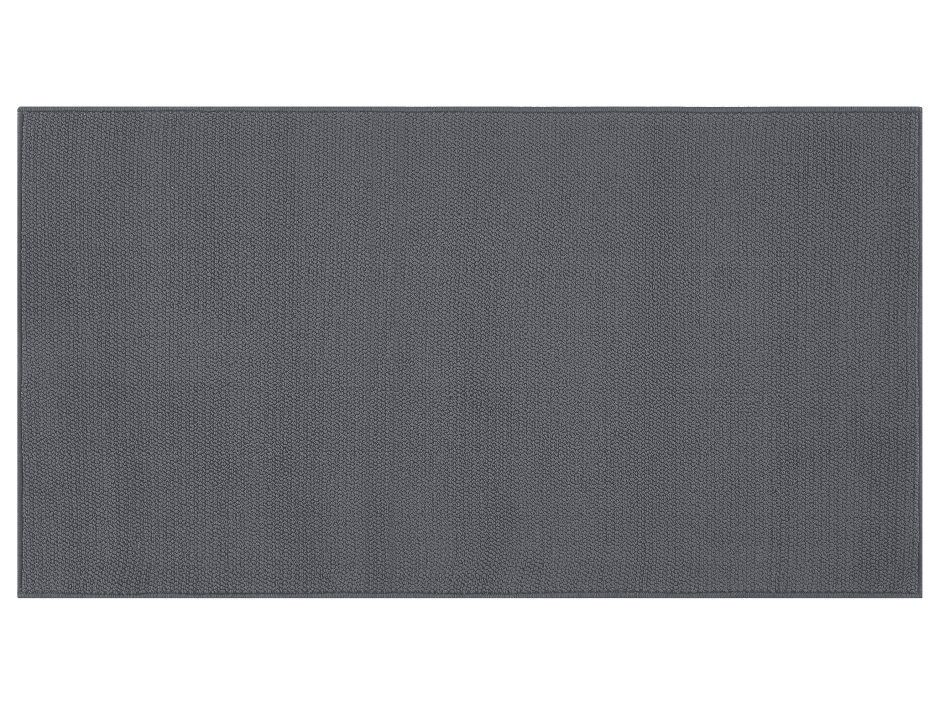 LIVARNO Vloerkleed 80 x 150 cm, laagpolig (Grijs)