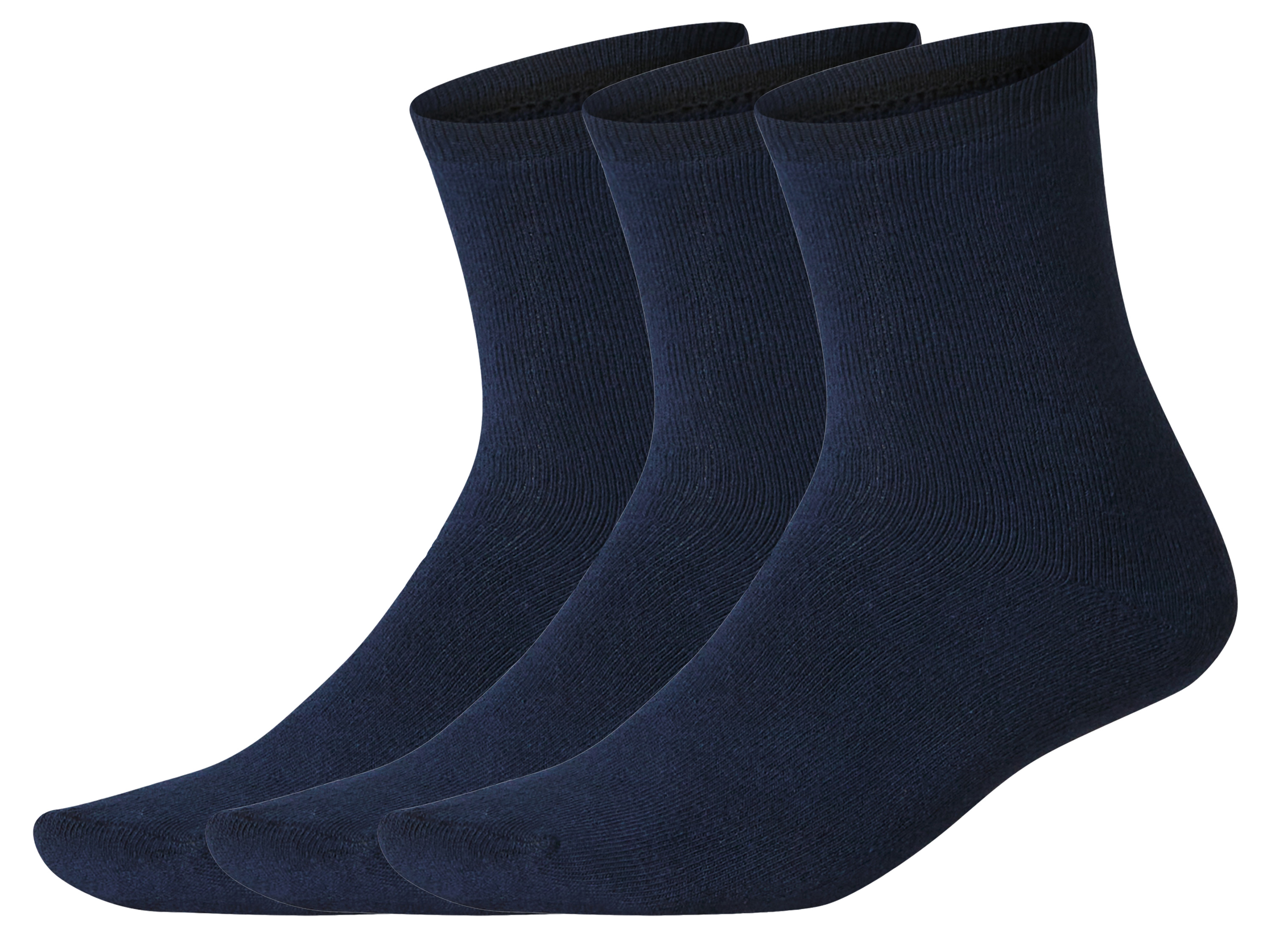 esmara 3 Paar thermosokken (Marineblauw, 39-42)