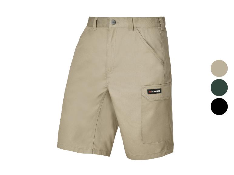 Parkside beige cargoshorts, verkrijgbaar in diverse kleuren.