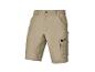Beige Parkside werkshorts met cargozakken.