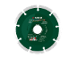 Diamantslijpschijf voor beton, metselwerk en dakpannen, 125 mm diameter.