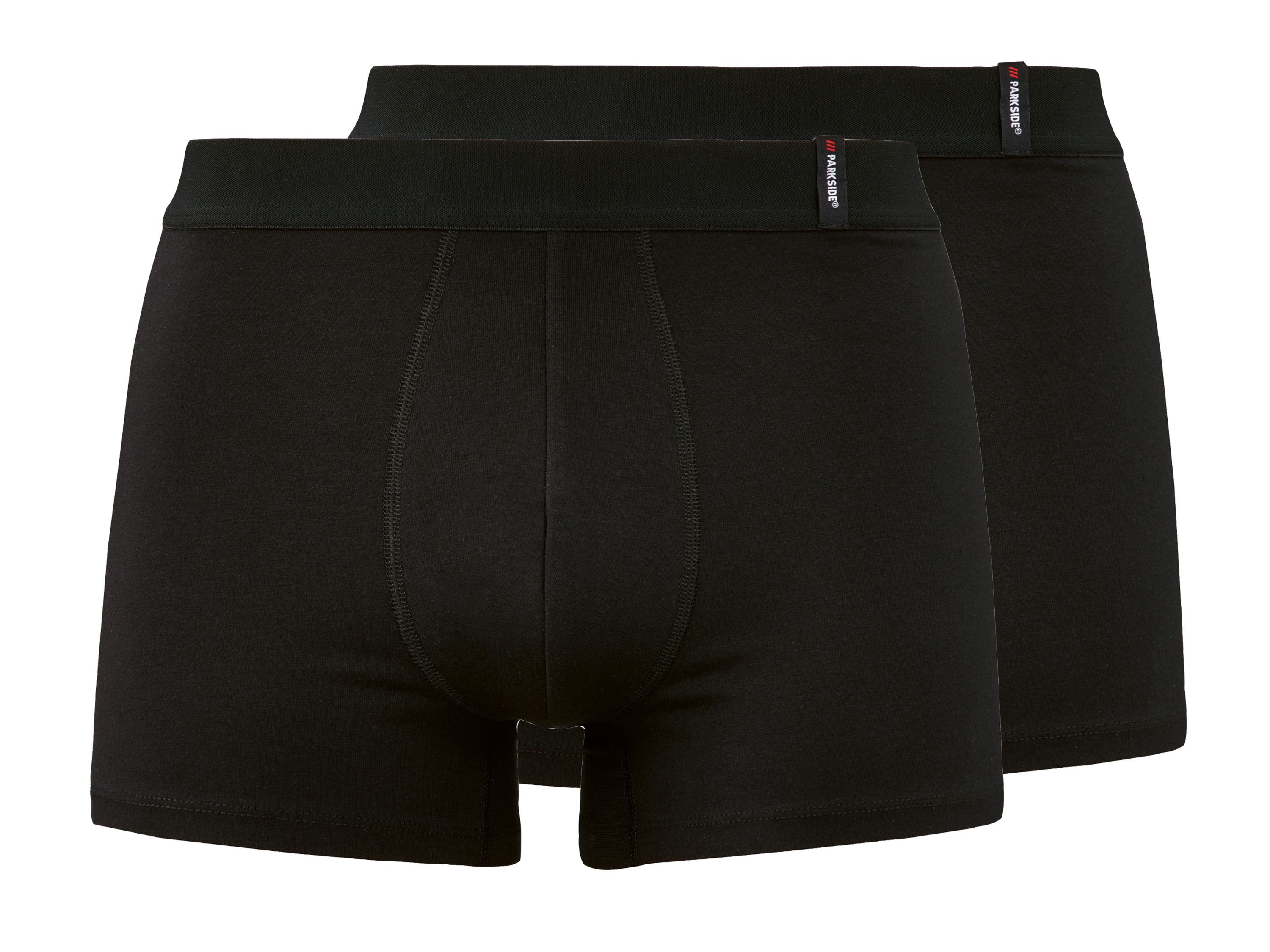 PARKSIDE Set van 2 heren boxers (Zwart, S)