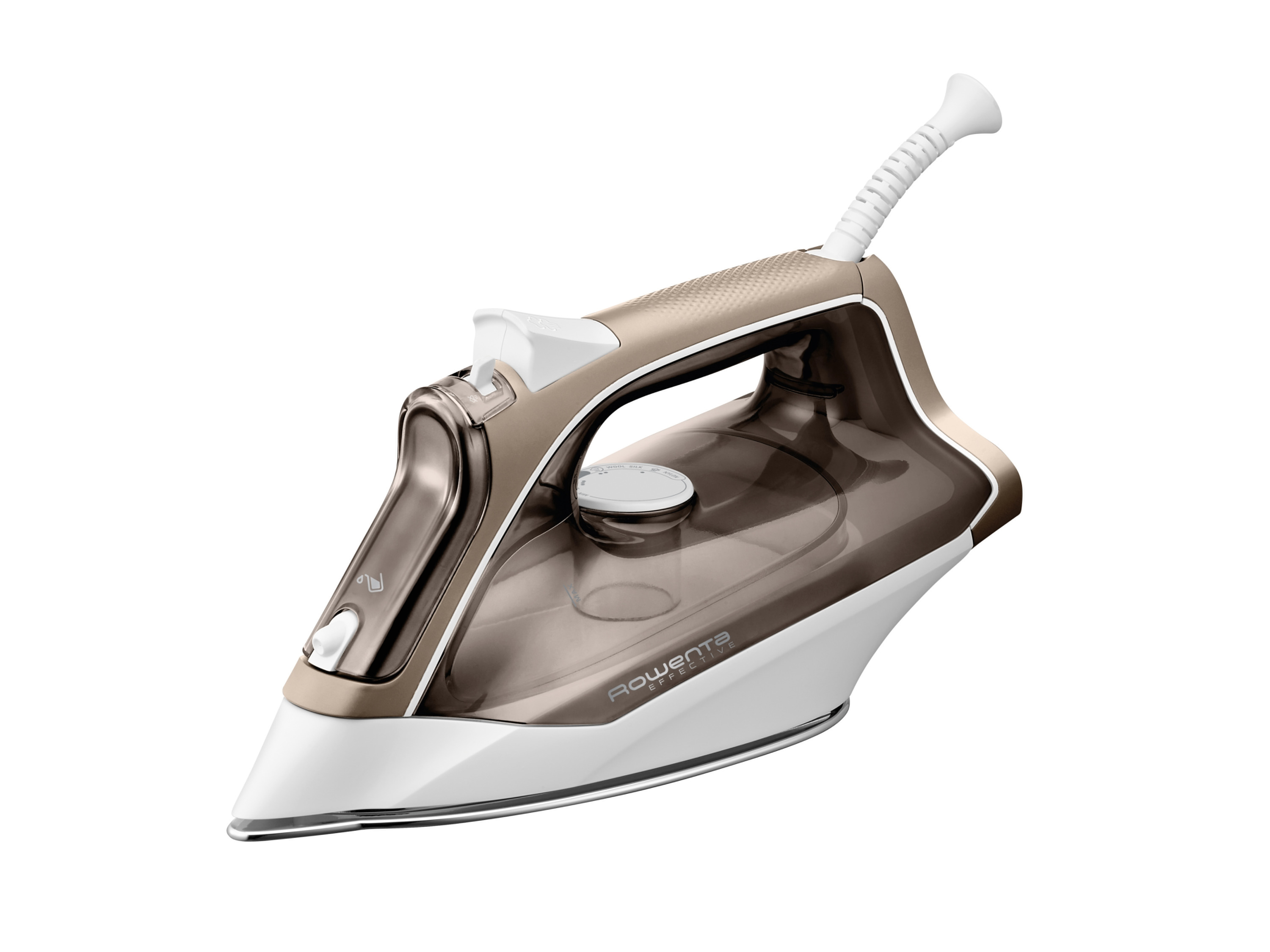 ROWENTA Effective+ Stoomstrijkijzer, 2400W, stoomstoot 120 g/min, variabele stoomafgifte 40 g/min, antikalksysteem DX1635