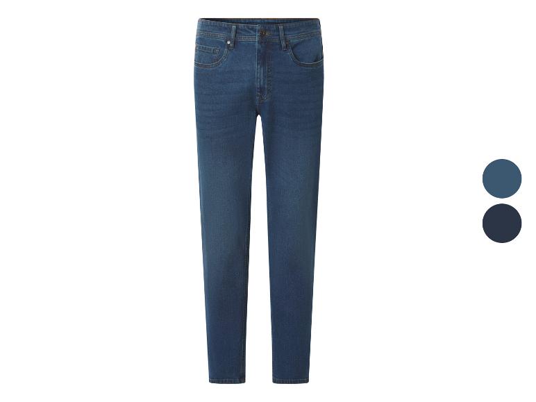ESMARA MEN Slim Fit herenjeans in blauw, normale taillehoogte, met kleurstalen.