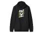 Zwarte hoodie met Xbox-opdruk 'Power Up Press Start'.