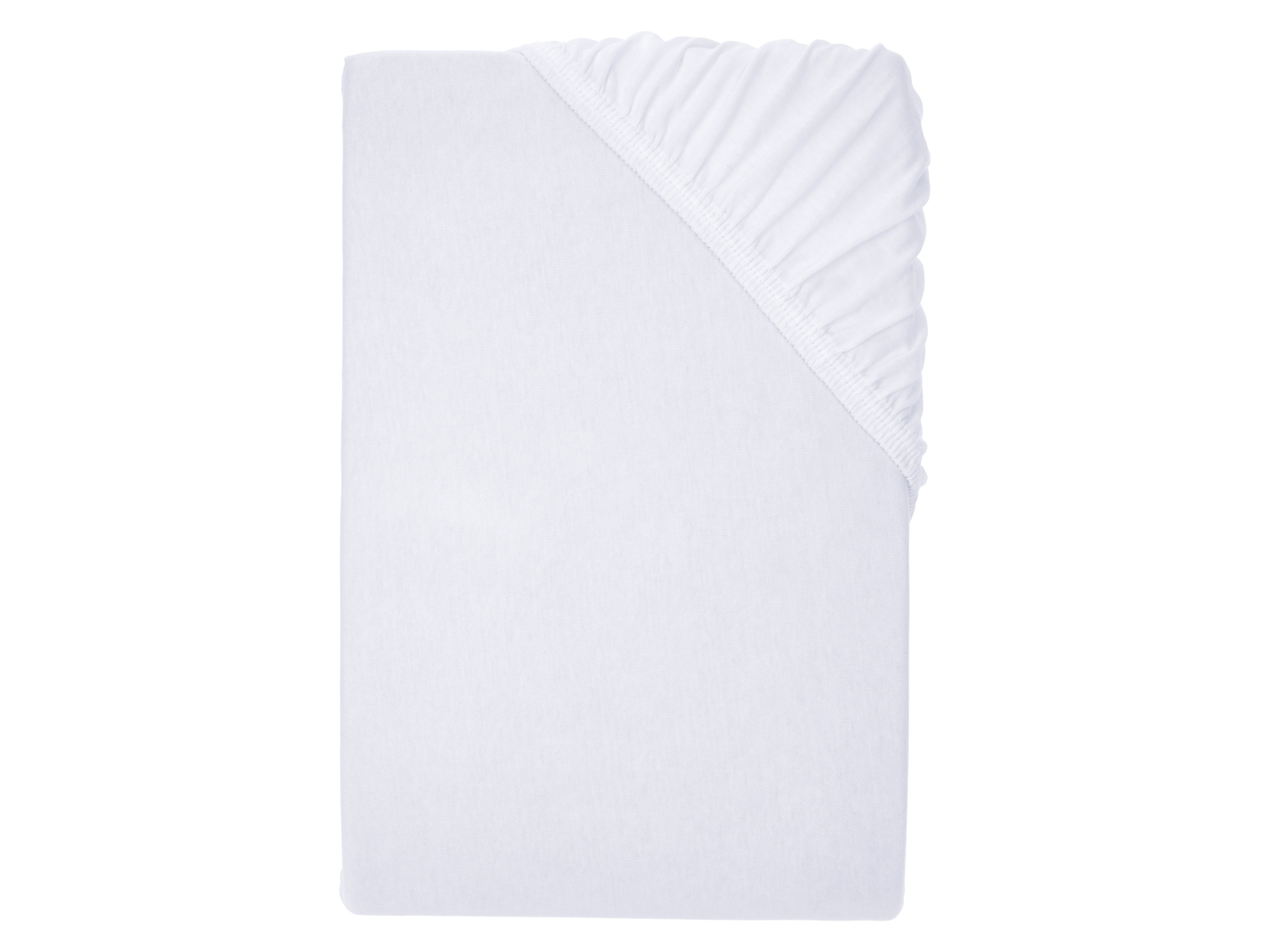 LIVARNO Jersey hoeslaken 180-200 x 200 cm (Wit)