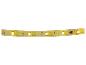 LED-strip met warm en koel wit licht, met gemarkeerde aansluitingen en 24V voeding.