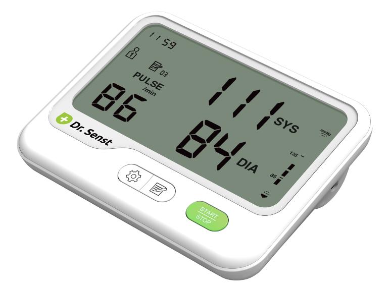 Bloeddrukmeter Dr. Senst: meet bloeddruk en pols.