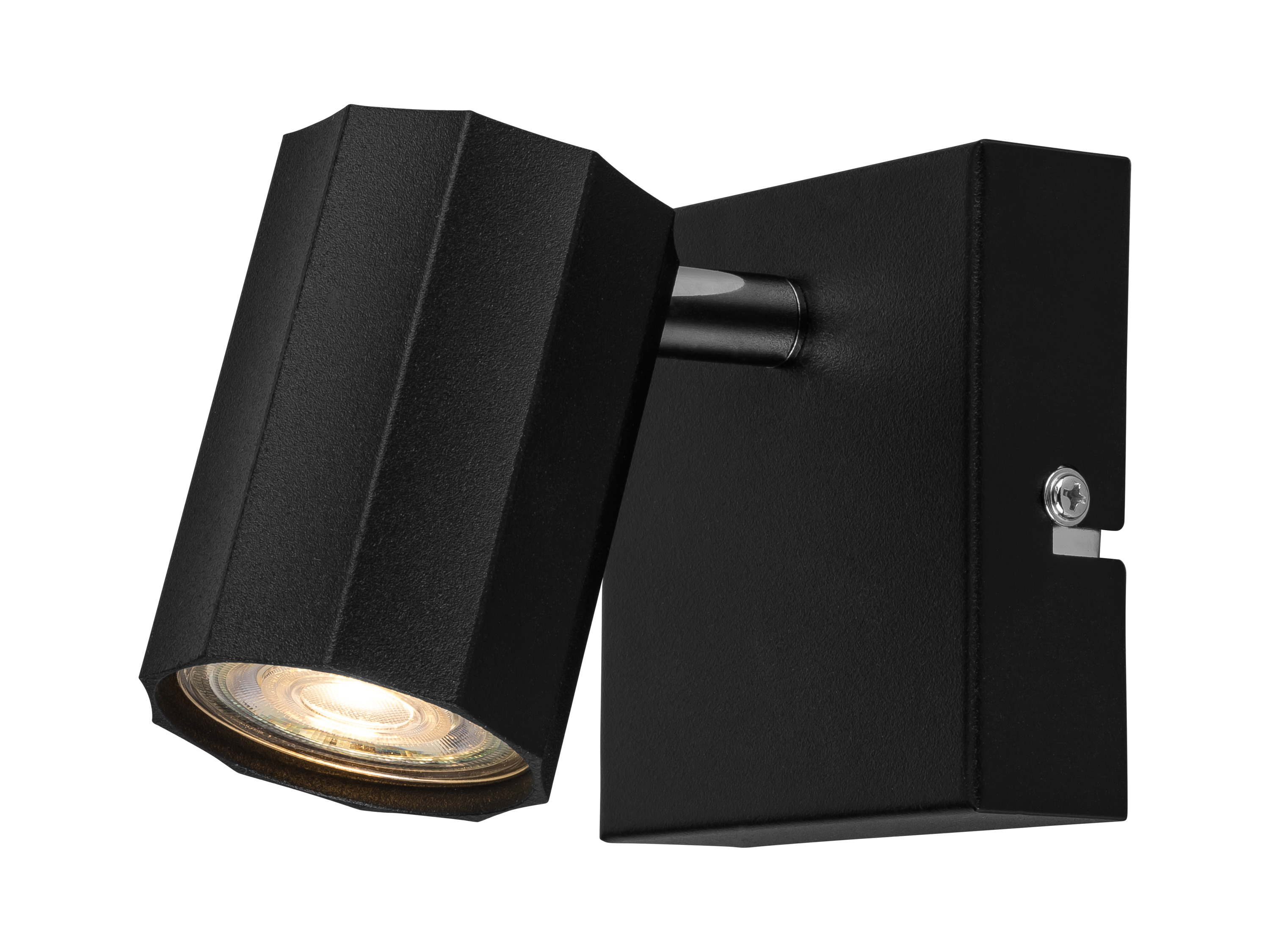 LIVARNO HOME Plafondlamp (vierkant, zwart)