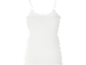 Witte dames top met spaghettibandjes