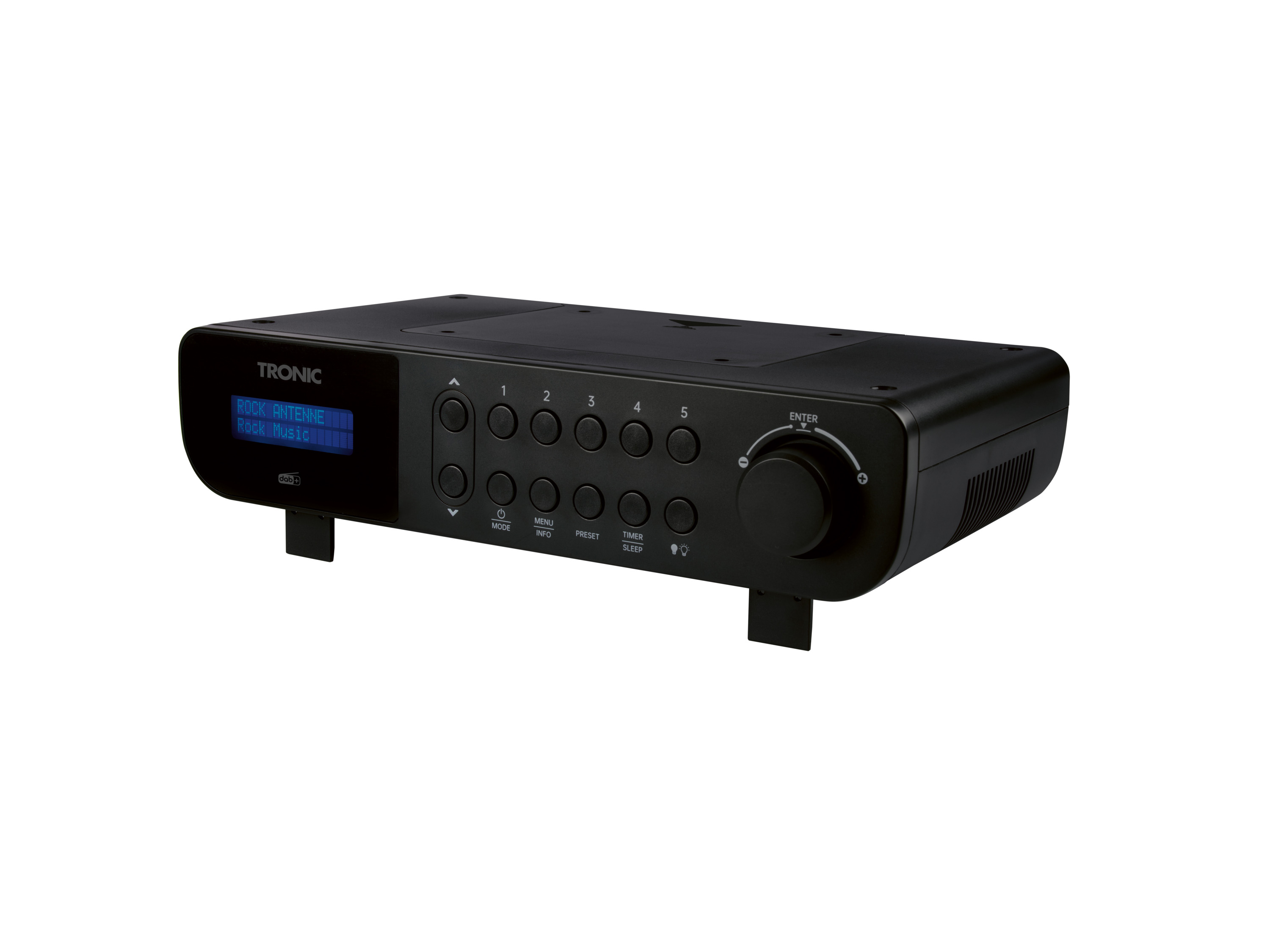 TRONIC DAB+-keukenradio (Zwart)