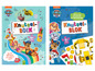 Twee Paw Patrol knutselboeken: één met knutselbladen en één met een knutselblok.