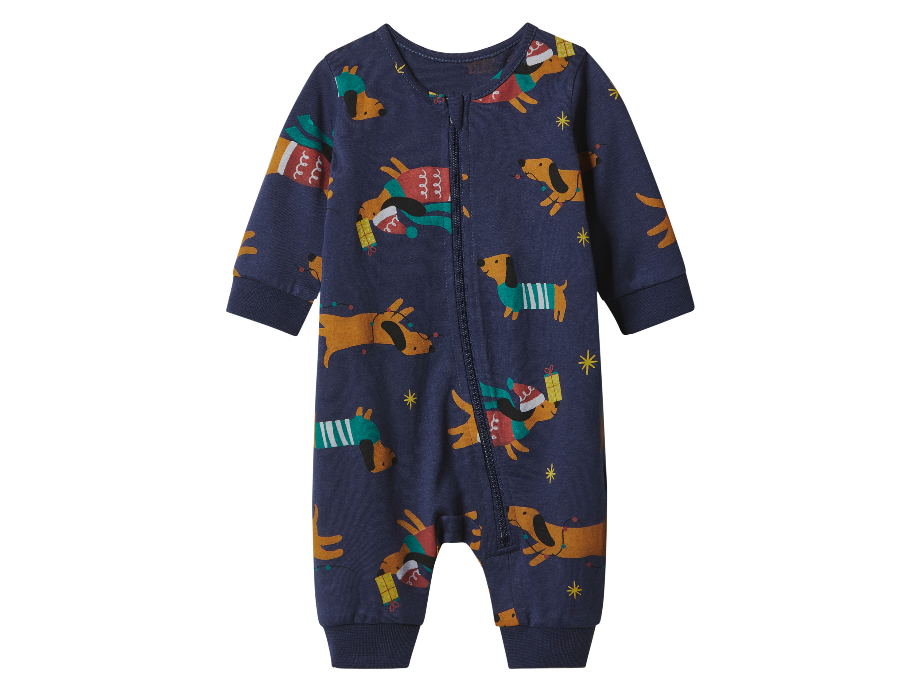 lupilu Baby kerstpyjama (Marineblauw, 50/56)