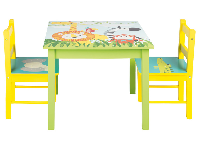 Ga naar volledige schermweergave: LIVARNO home Kinder tafel met 2 stoelen - afbeelding 1
