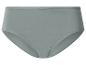 Grijze katoenen damesonderbroek met comfortabele pasvorm.