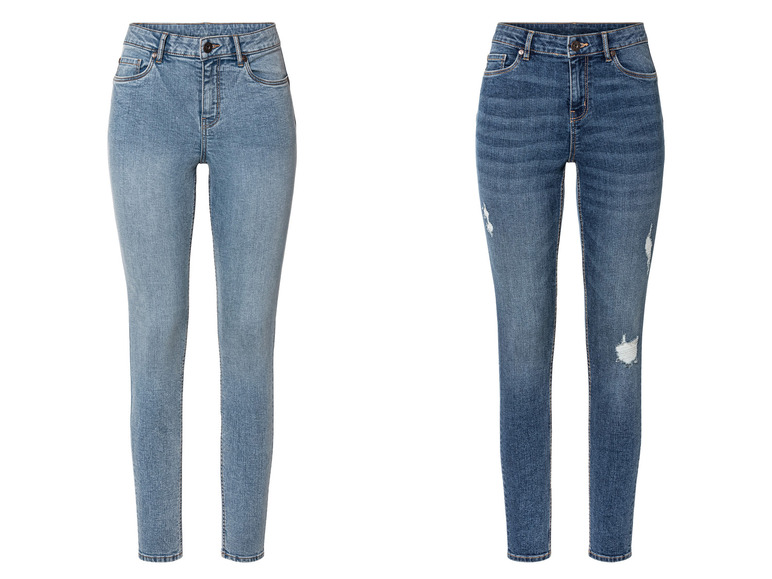 Ga naar volledige schermweergave: esmara® Dames push-up-jeans Super Skinny Fit - afbeelding 1