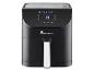 Zwarte MasterPro Airfryer met digitaal display.