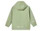 Groen regenjasje met capuchon voor kinderen.